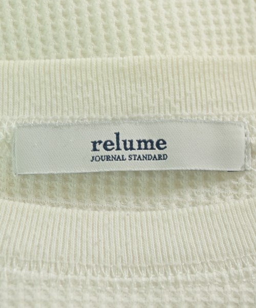 JOURNAL STANDARD relume（ジャーナルスタンダードレリューム）Tシャツ・カットソー 白 サイズ:F レディース/2200707413068