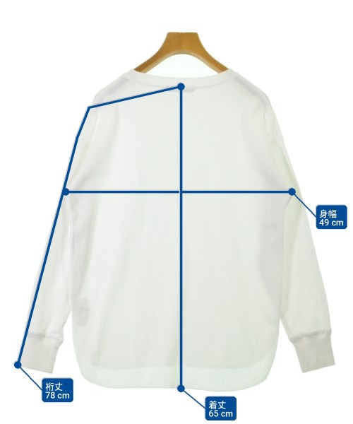 JOURNAL STANDARD relume（ジャーナルスタンダードレリューム）Tシャツ・カットソー 白 サイズ:F レディース/2200707413075