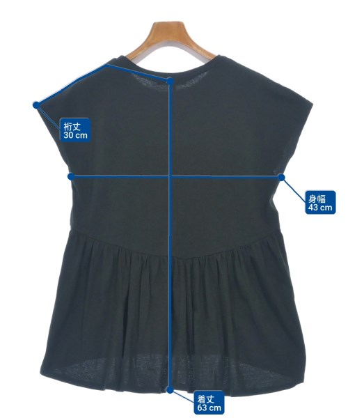 JOURNAL STANDARD relume（ジャーナルスタンダードレリューム）Tシャツ・カットソー 黒 サイズ:F レディース/2200705972208