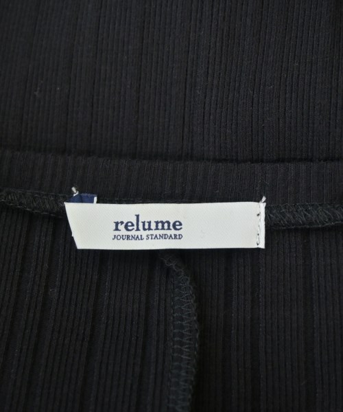 JOURNAL STANDARD relume（ジャーナルスタンダードレリューム）ワンピース 黒 サイズ:F レディース/2200704942226