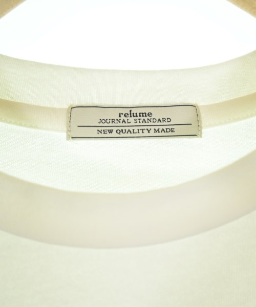 JOURNAL STANDARD relume（ジャーナルスタンダードレリューム）Tシャツ・カットソー 白 サイズ:F レディース/2200709616078