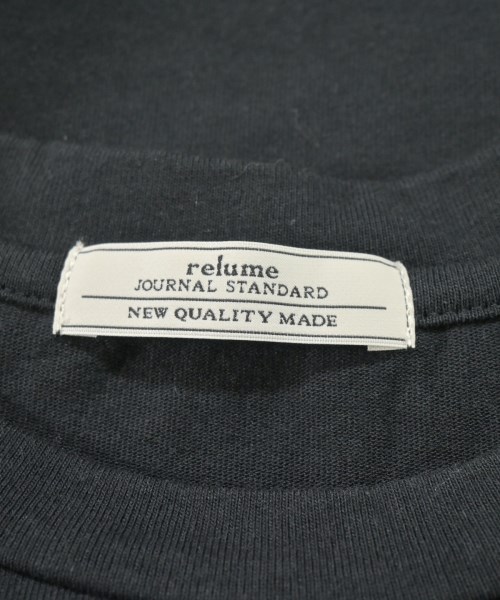 JOURNAL STANDARD relume（ジャーナルスタンダードレリューム）Tシャツ・カットソー 黒 サイズ:F レディース/2200709616085