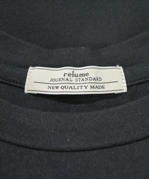 JOURNAL STANDARD relume（ジャーナルスタンダードレリューム）Tシャツ・カットソー 黒 サイズ:F レディース/2200709616092