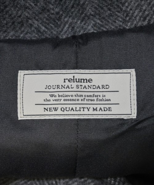 JOURNAL STANDARD relume（ジャーナルスタンダードレリューム）ステンカラーコート グレー サイズ:38(M位) レディース/2200659425010
