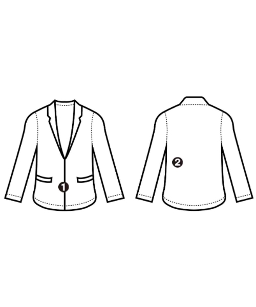 JOURNAL STANDARD relume（ジャーナルスタンダードレリューム）カジュアルジャケット グレー サイズ:F レディース/2200662559085