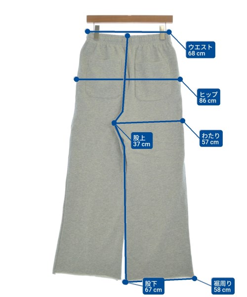 JOURNAL STANDARD relume（ジャーナルスタンダードレリューム）スウェットパンツ グレー サイズ:F レディース/2200659261021