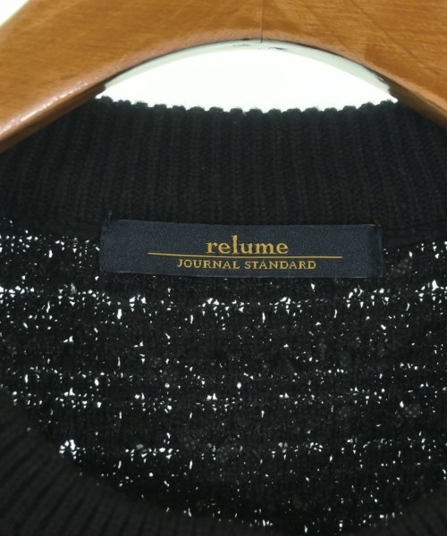 JOURNAL STANDARD relume（ジャーナルスタンダードレリューム）カーディガン 黒 サイズ:F レディース/2200659664013