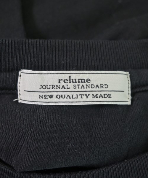JOURNAL STANDARD relume（ジャーナルスタンダードレリューム）Tシャツ・カットソー 黒 サイズ:F レディース/2200659664051
