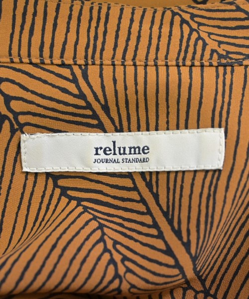 JOURNAL STANDARD relume（ジャーナルスタンダードレリューム）シャツワンピース 茶 サイズ:F レディース/2200659673022