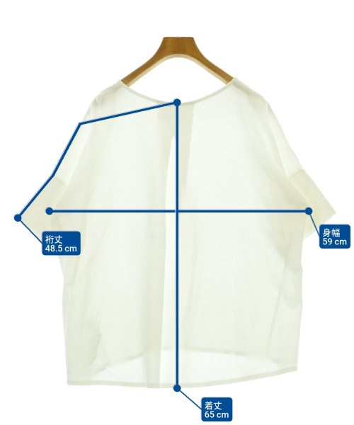 JOURNAL STANDARD relume（ジャーナルスタンダードレリューム）Tシャツ・カットソー 白 サイズ:F レディース/2200660601175