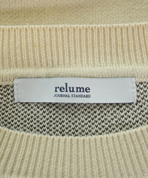 JOURNAL STANDARD relume（ジャーナルスタンダードレリューム）スウェット ベージュ サイズ:F レディース/2200659070029