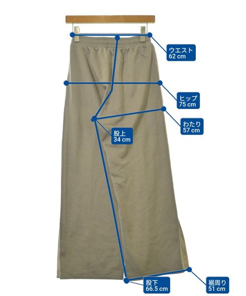 JOURNAL STANDARD relume（ジャーナルスタンダードレリューム）スウェットパンツ ベージュ サイズ:F レディース/2200663004041