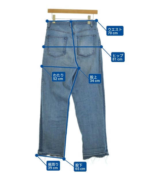 JOURNAL STANDARD relume（ジャーナルスタンダードレリューム）デニムパンツ 青 サイズ:38(M位) レディース/2200663503063