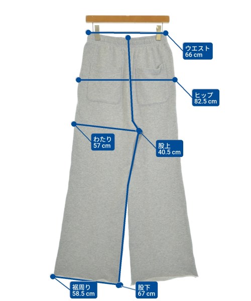 JOURNAL STANDARD relume（ジャーナルスタンダードレリューム）スウェットパンツ グレー サイズ:F レディース/2200663737147