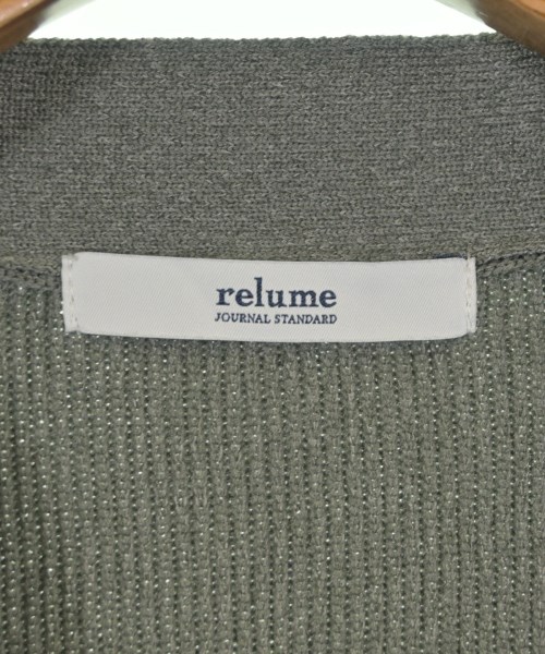 JOURNAL STANDARD relume（ジャーナルスタンダードレリューム）カーディガン グレー サイズ:F レディース/2200661134382