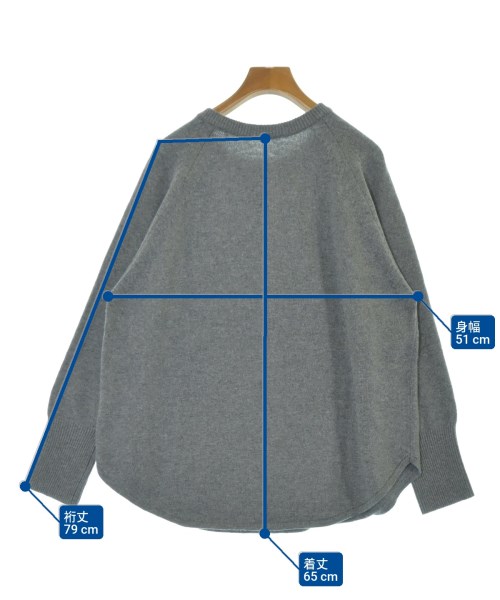 JOURNAL STANDARD relume（ジャーナルスタンダードレリューム）ニット・セーター グレー サイズ:F レディース/2200661514016