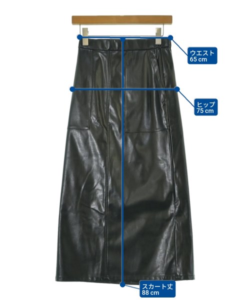 JOURNAL STANDARD relume（ジャーナルスタンダードレリューム）ロング・マキシ丈スカート 黒 サイズ:F レディース/2200661514085
