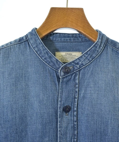 JOURNAL STANDARD relume（ジャーナルスタンダードレリューム）カジュアルシャツ 青 サイズ:F レディース/2200660615141
