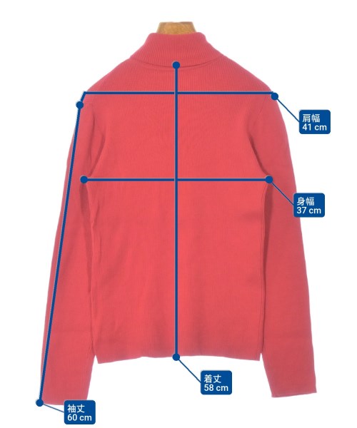 JOURNAL STANDARD relume（ジャーナルスタンダードレリューム）ニット・セーター 赤 サイズ:F レディース/2200662107149