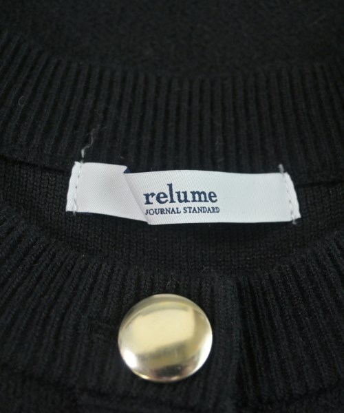 JOURNAL STANDARD relume（ジャーナルスタンダードレリューム）カーディガン 黒 サイズ:F レディース/2200662745068