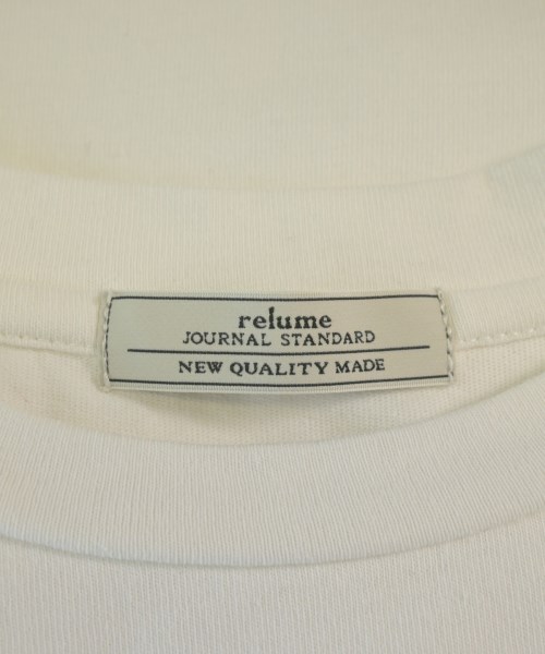 JOURNAL STANDARD relume（ジャーナルスタンダードレリューム）Tシャツ・カットソー 白 サイズ:F レディース/2200662361039