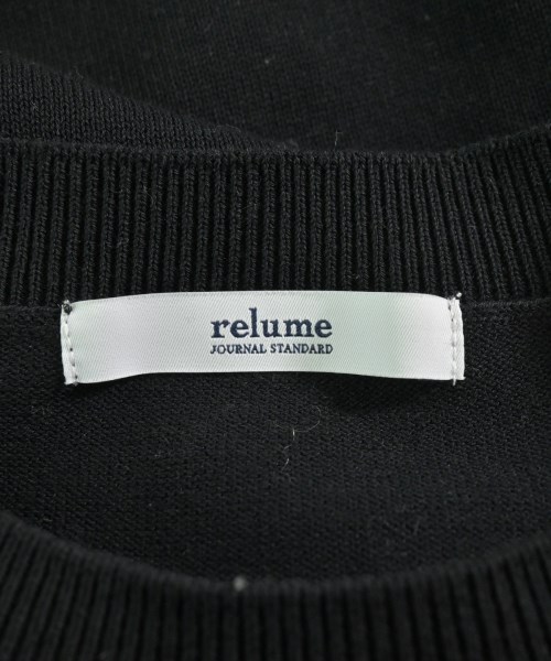 JOURNAL STANDARD relume（ジャーナルスタンダードレリューム）ワンピース 黒 サイズ:F レディース/2200659894052