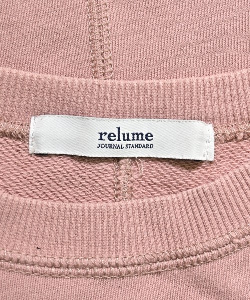 JOURNAL STANDARD relume（ジャーナルスタンダードレリューム）スウェット ピンク サイズ:F レディース/2200661964088