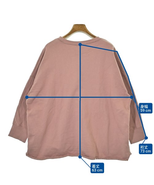 JOURNAL STANDARD relume（ジャーナルスタンダードレリューム）スウェット ピンク サイズ:F レディース/2200661964088