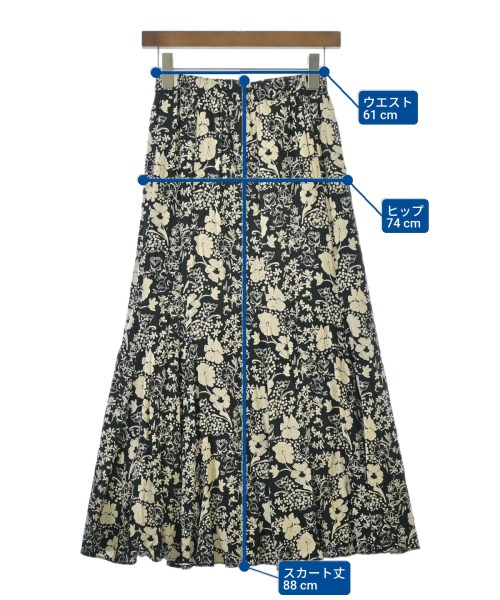 JOURNAL STANDARD relume（ジャーナルスタンダードレリューム）ロング・マキシ丈スカート 黒 サイズ:F レディース/2200662452041