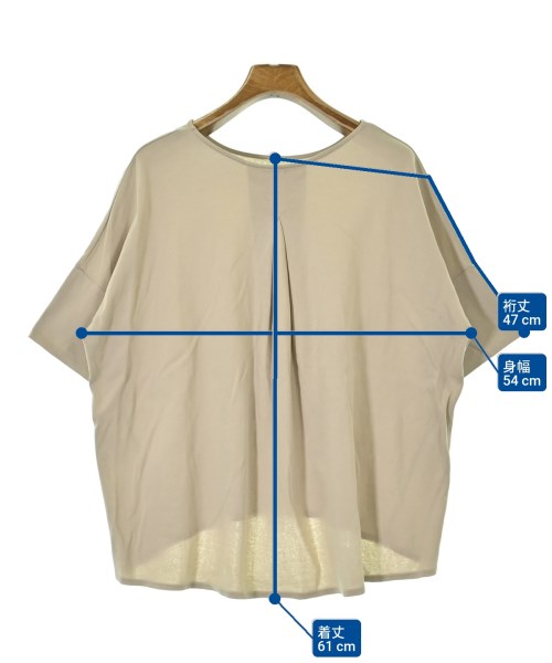 JOURNAL STANDARD relume（ジャーナルスタンダードレリューム）Tシャツ・カットソー ベージュ サイズ:F レディース/2200663908073