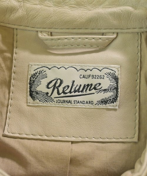JOURNAL STANDARD relume（ジャーナルスタンダードレリューム）ライダース ベージュ サイズ:38(M位) レディース/2200663332045
