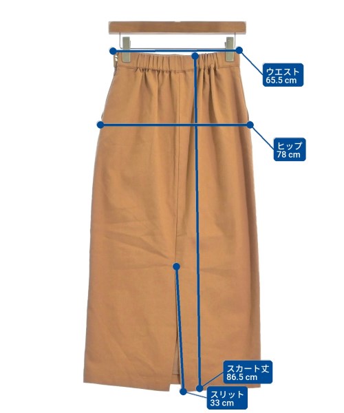 JOURNAL STANDARD relume（ジャーナルスタンダードレリューム）ロング・マキシ丈スカート オレンジ サイズ:38(M位) レディース/2200666258069