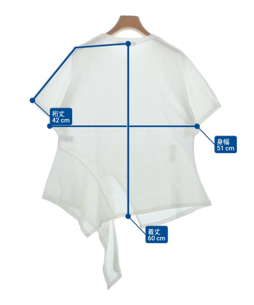 JOURNAL STANDARD relume（ジャーナルスタンダードレリューム）Tシャツ・カットソー 白 サイズ:F レディース/2200666258076