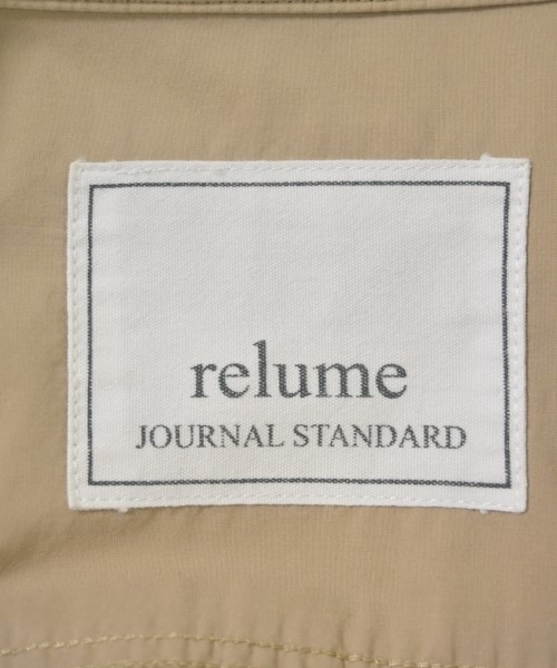 JOURNAL STANDARD relume（ジャーナルスタンダードレリューム）カジュアルシャツ ベージュ サイズ:F レディース/2200666281012