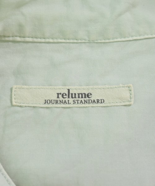 JOURNAL STANDARD relume（ジャーナルスタンダードレリューム）カジュアルシャツ 緑 サイズ:F レディース/2200666281098