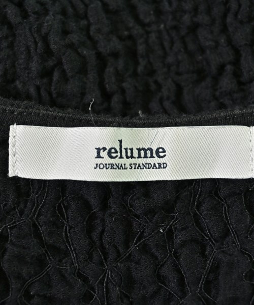 JOURNAL STANDARD relume（ジャーナルスタンダードレリューム）Tシャツ・カットソー 黒 サイズ:F レディース/2200664119096
