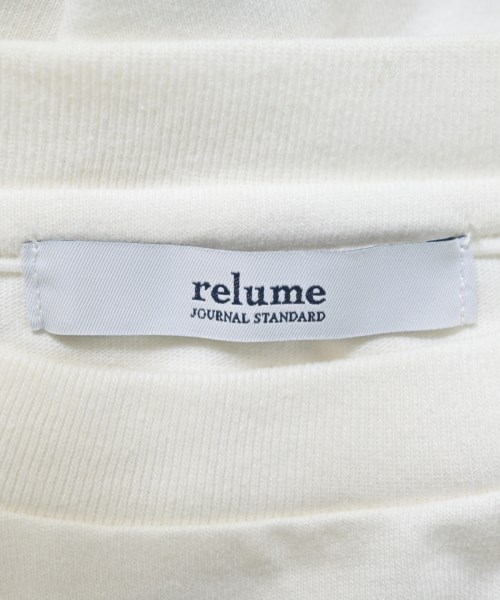 JOURNAL STANDARD relume（ジャーナルスタンダードレリューム）Tシャツ・カットソー 白 サイズ:F レディース/2200665410123