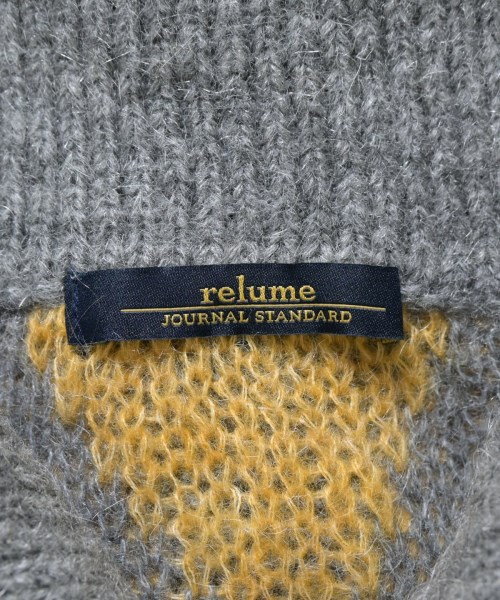 JOURNAL STANDARD relume（ジャーナルスタンダードレリューム）ニット・セーター グレー サイズ:F レディース/2200666738035