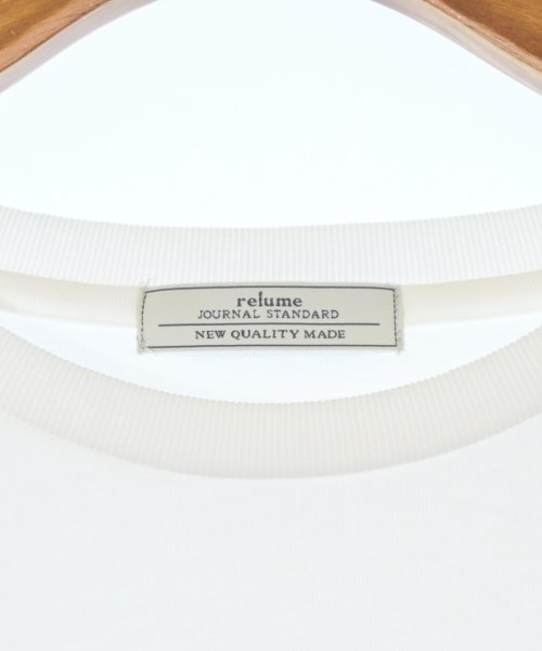 JOURNAL STANDARD relume（ジャーナルスタンダードレリューム）Tシャツ・カットソー 白 サイズ:F レディース/2200664454074