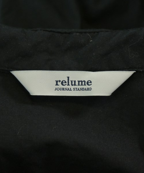 JOURNAL STANDARD relume（ジャーナルスタンダードレリューム）カジュアルシャツ 黒 サイズ:F レディース/2200664186227