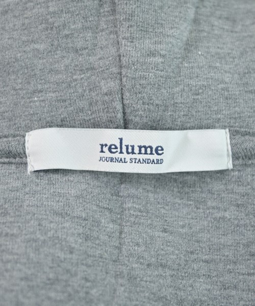 JOURNAL STANDARD relume（ジャーナルスタンダードレリューム）パーカー グレー サイズ:F レディース/2200668259040