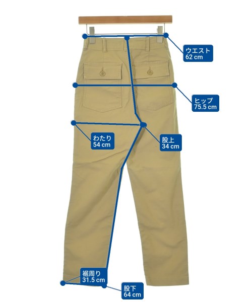JOURNAL STANDARD relume（ジャーナルスタンダードレリューム）カーゴパンツ ベージュ サイズ:34(XS位) レディース/2200663735020
