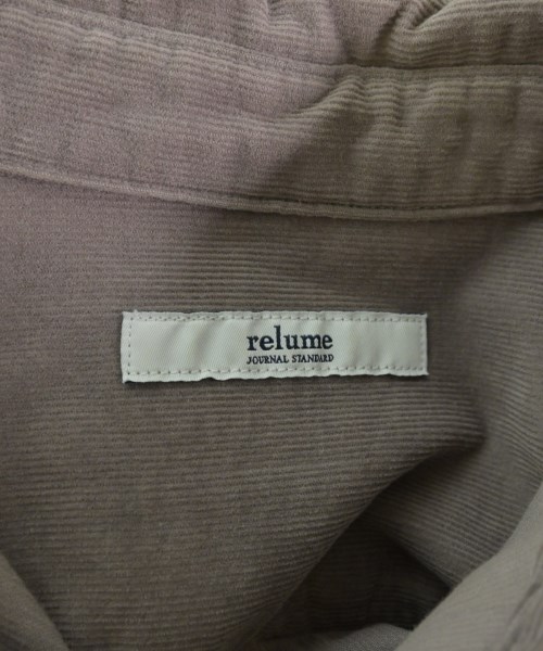 JOURNAL STANDARD relume（ジャーナルスタンダードレリューム）シャツワンピース ベージュ サイズ:36(S位) レディース/2200664049027