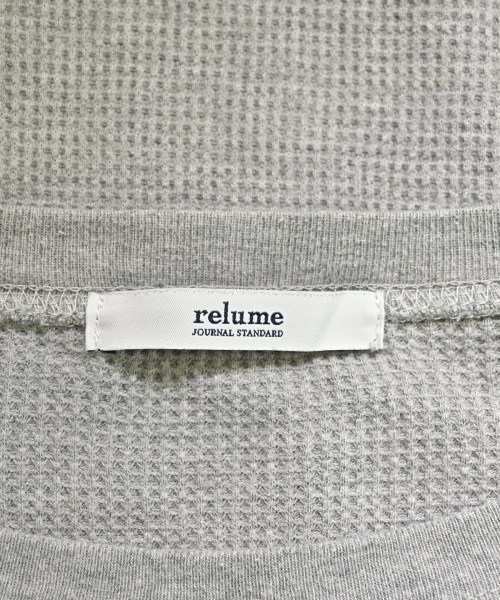 JOURNAL STANDARD relume（ジャーナルスタンダードレリューム）Tシャツ・カットソー グレー サイズ:F レディース/2200664678012