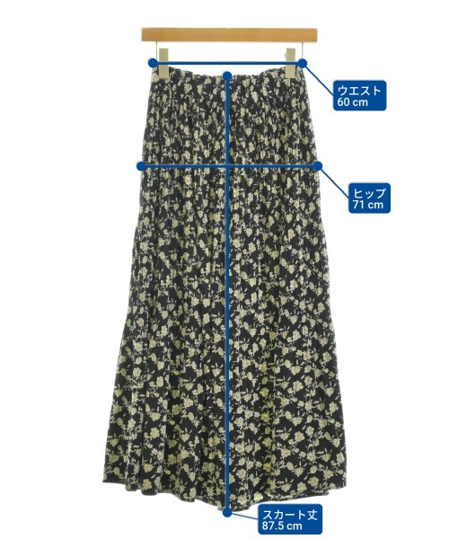 JOURNAL STANDARD relume（ジャーナルスタンダードレリューム）ロング・マキシ丈スカート 黒 サイズ:F レディース/2200659782168