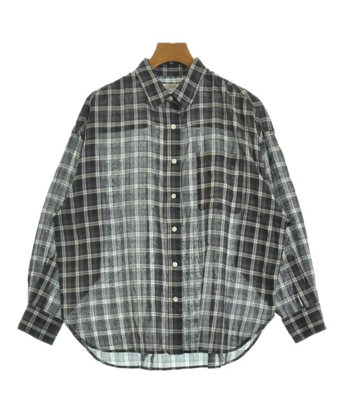 JOURNAL STANDARD relume(ジャーナルスタンダードレリューム)カジュアルシャツ 黒 サイズ:F/2200663656141