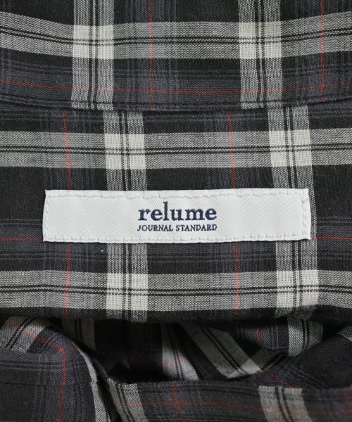 JOURNAL STANDARD relume（ジャーナルスタンダードレリューム）カジュアルシャツ 黒 サイズ:F レディース/2200663656141