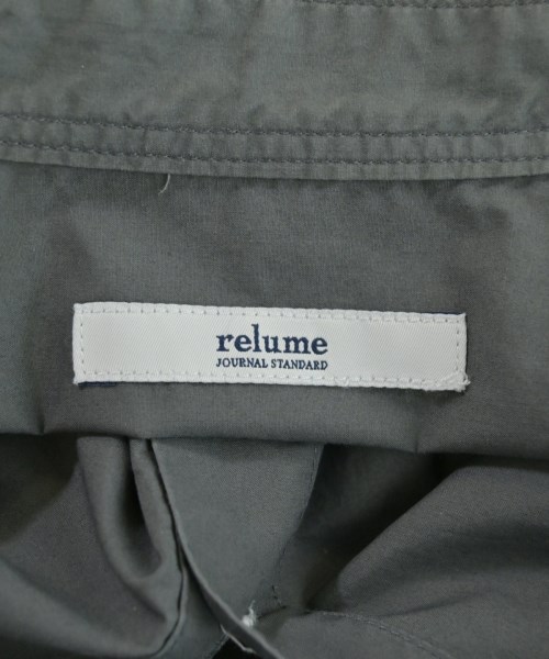 JOURNAL STANDARD relume（ジャーナルスタンダードレリューム）カジュアルシャツ グレー サイズ:F レディース/2200663656165