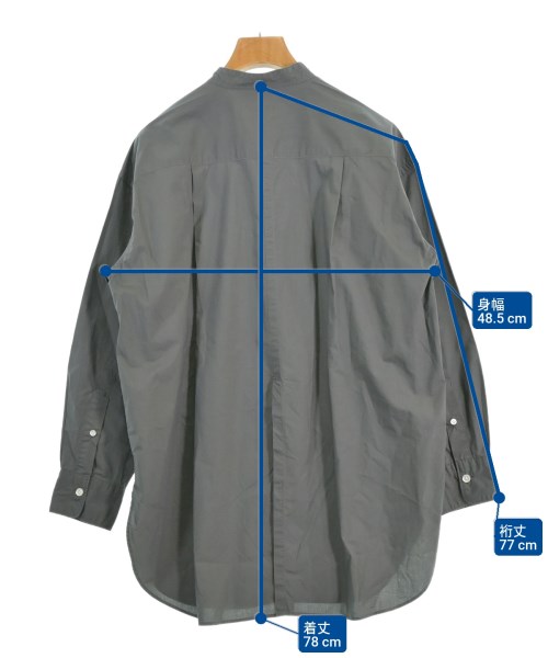 JOURNAL STANDARD relume（ジャーナルスタンダードレリューム）カジュアルシャツ グレー サイズ:F レディース/2200663656165