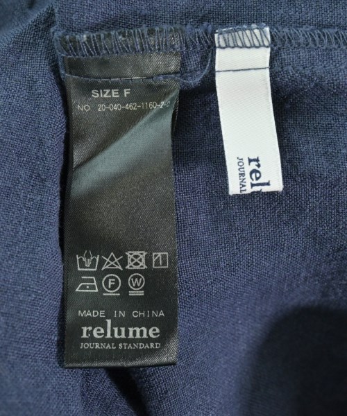 JOURNAL STANDARD relume（ジャーナルスタンダードレリューム）ワンピース 紺 サイズ:F レディース/2200668610056
